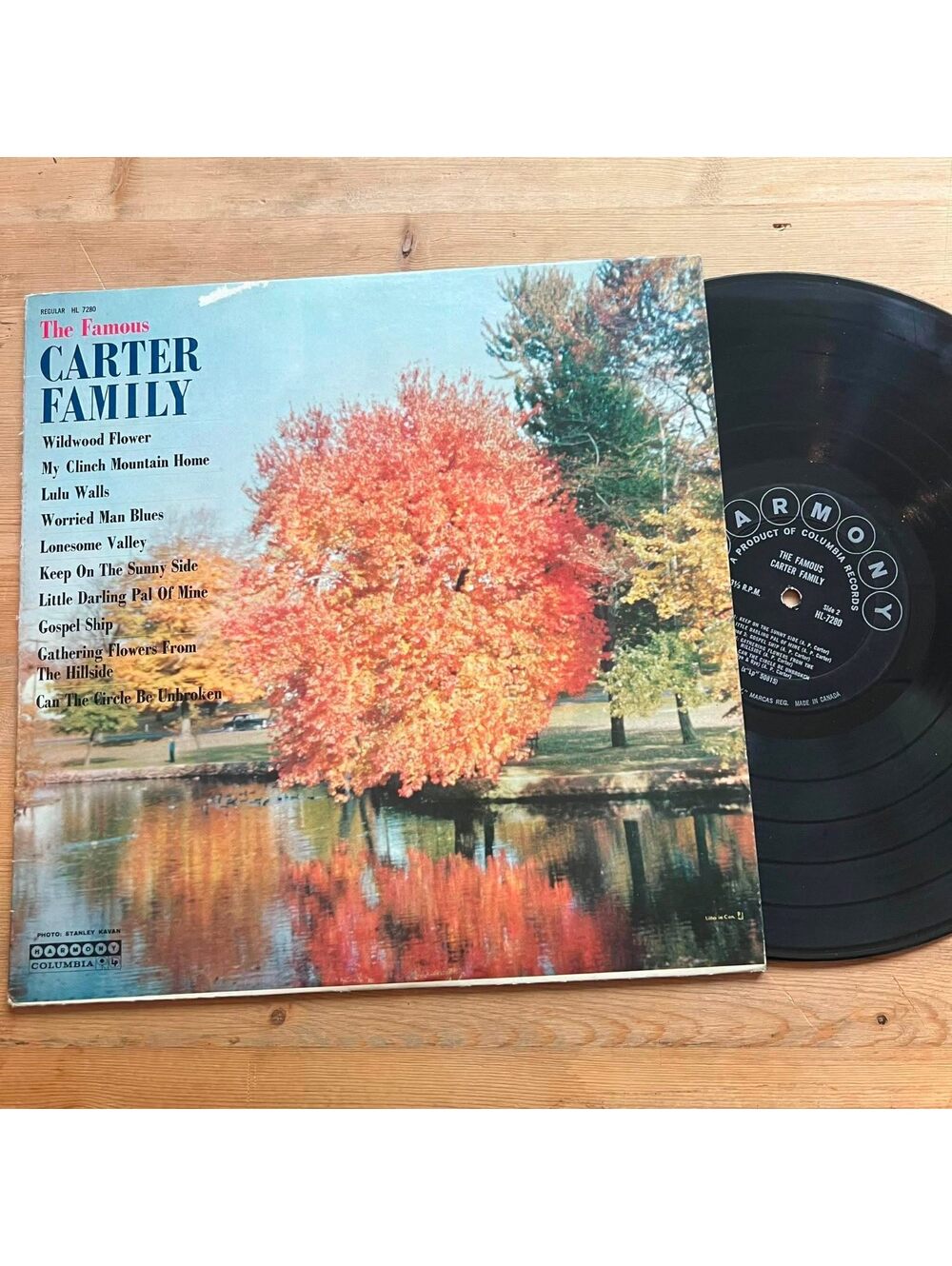 Carter Family - The Famous Carter Family 33rpm VG+ VR17